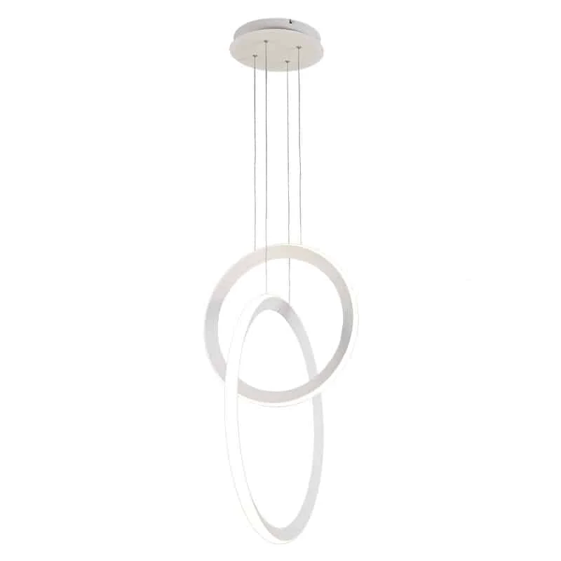 Mantra Kitesurf White LED Pendant Ceiling Lamp White 7191