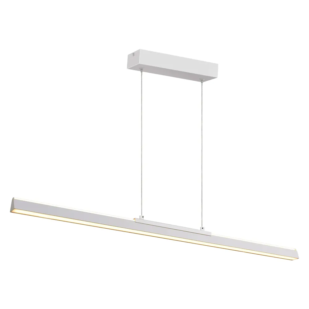 Mantra Lineal LED Pendant Ceiling Lamp 54W 3000K White 8959