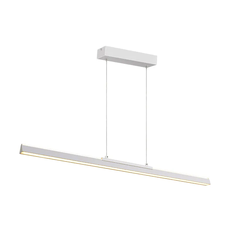 Mantra Lineal LED Pendant Ceiling Lamp 54W 3000K White 8959