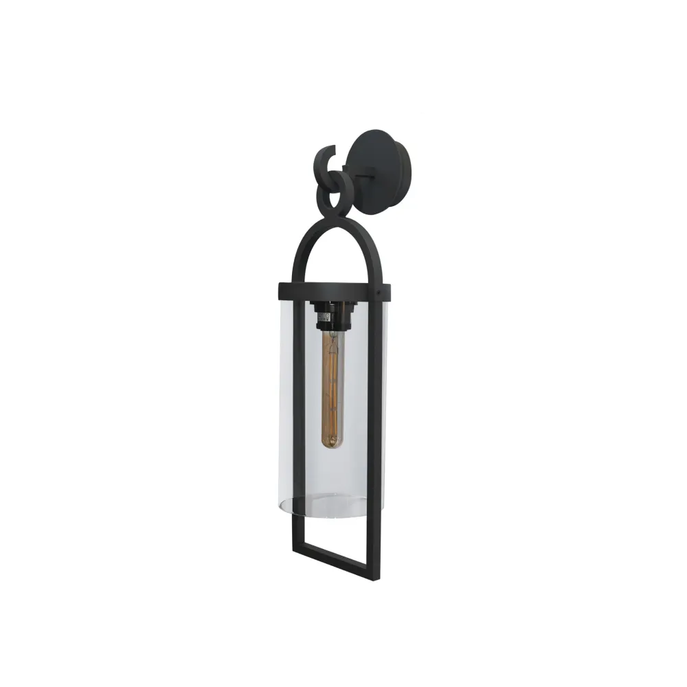 Mantra Maya Long Outdoor Wall Lamp IP54 dark gray 6552