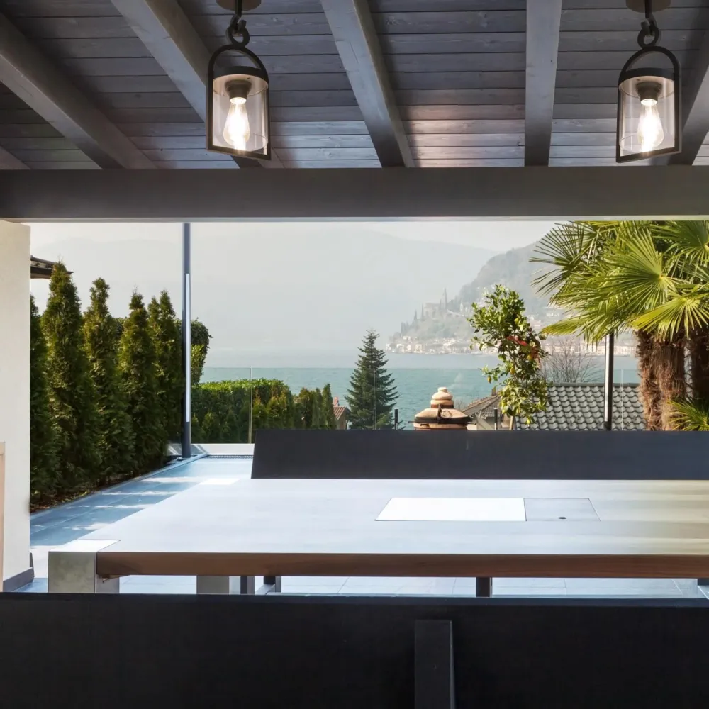 Mantra Maya Outdoor Ceiling Light IP54 dark gray 6553