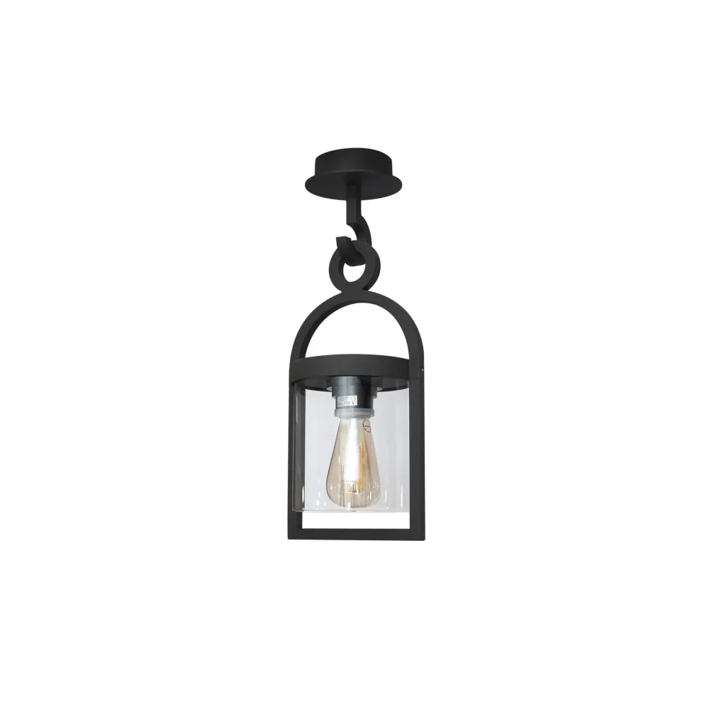 Mantra Maya Outdoor Ceiling Light IP54 dark gray 6553