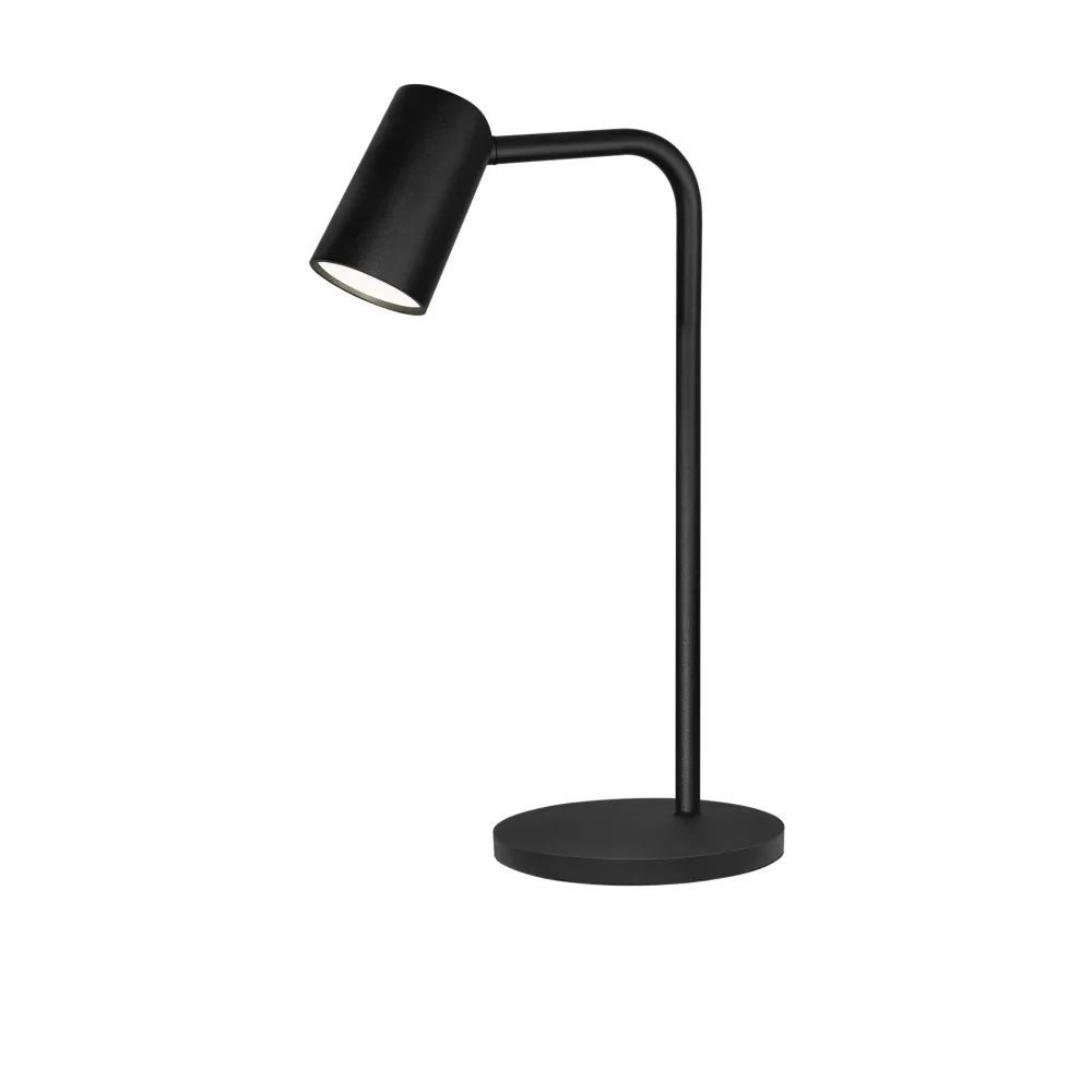 Mantra Salt Black Table Lamp 1 Light Small black 7515
