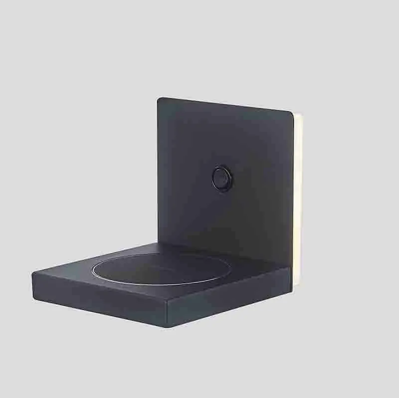 Mantra Zanzibar Wall Light Induction Charger Black 6755