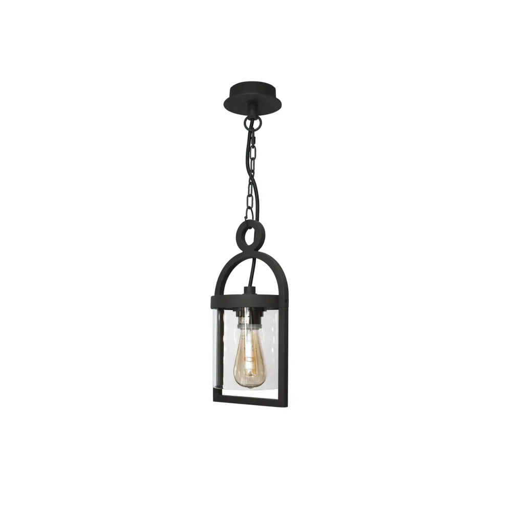 Mayan Mantra Outdoor Pendant IP54 dark gray 6555