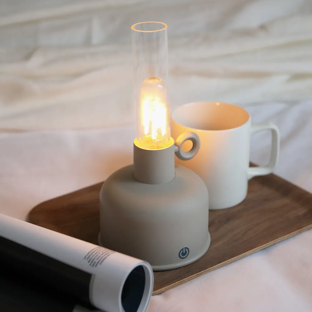 Lampe de table rechargeable Markslöjd ASTRID noir/vert/gris Black