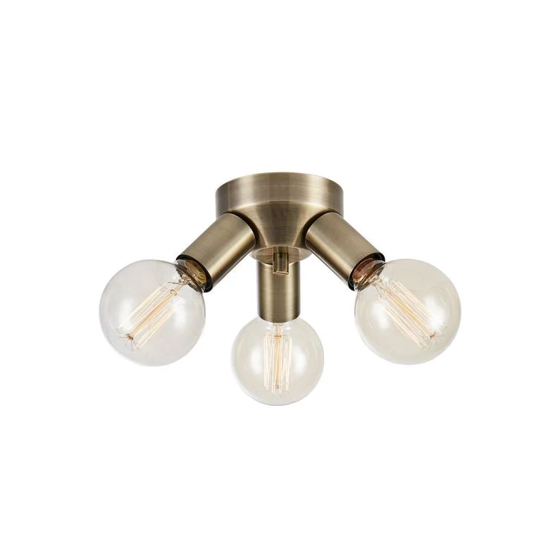 Lampes de plafond Markslöjd Mazzo 3L E27 Black