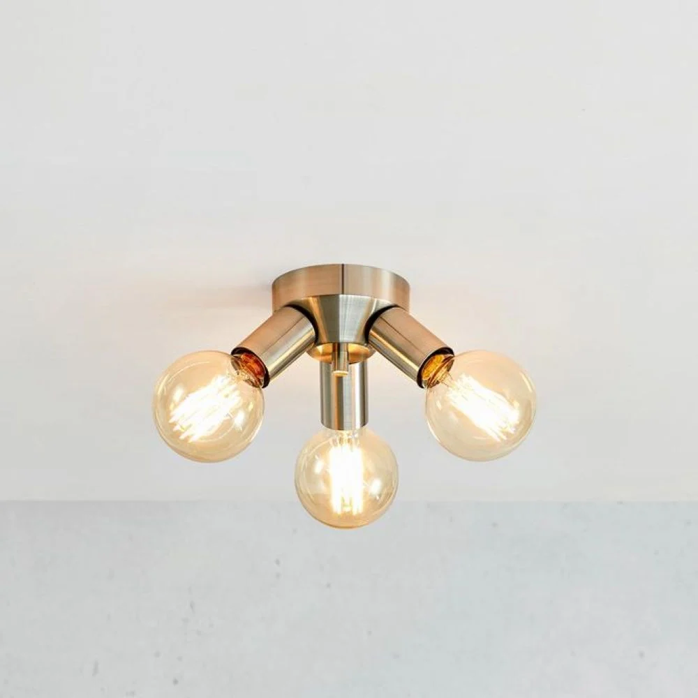Lampes de plafond Markslöjd Mazzo 3L E27 Black
