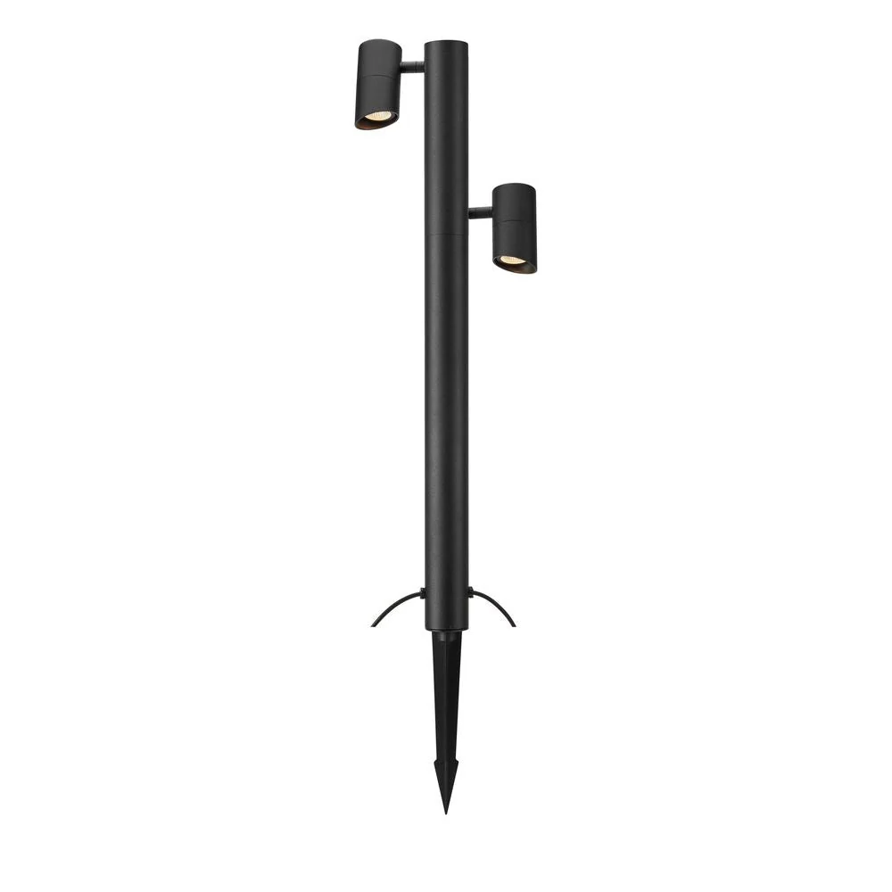 Lanterne de jardin extérieure LED Markslöjd Garden 24 2L, noire