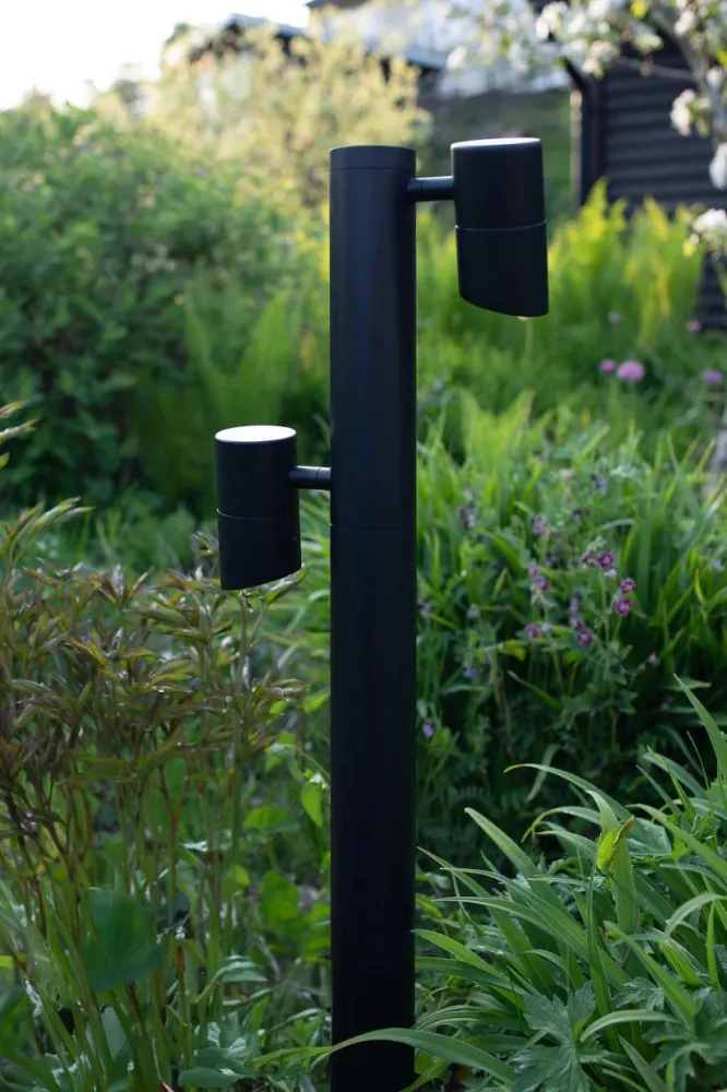 Lanterne de jardin extérieure LED Markslöjd Garden 24 2L, noire
