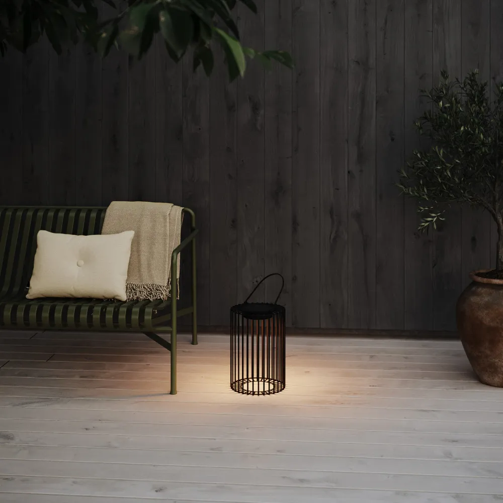 Markslöjd Cavia 1L lampe solaire métal LED Black