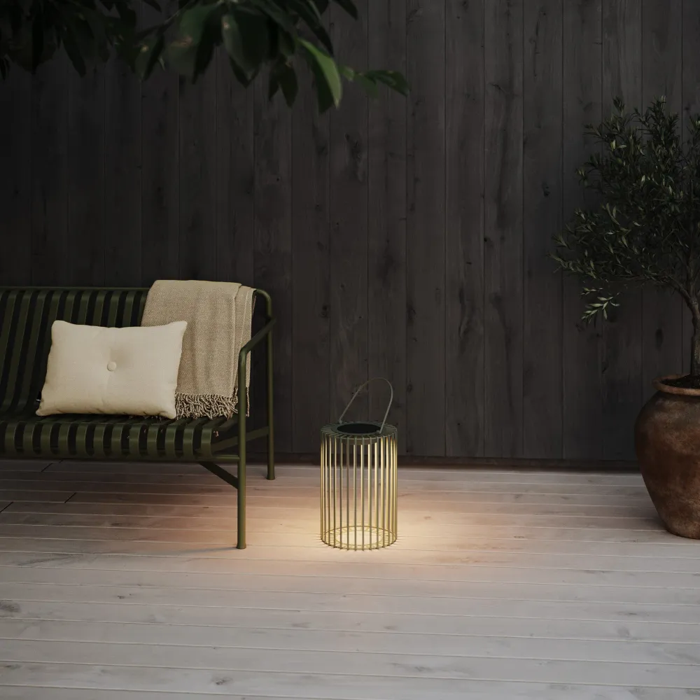 Markslöjd Cavia 1L lampe solaire métal LED Black