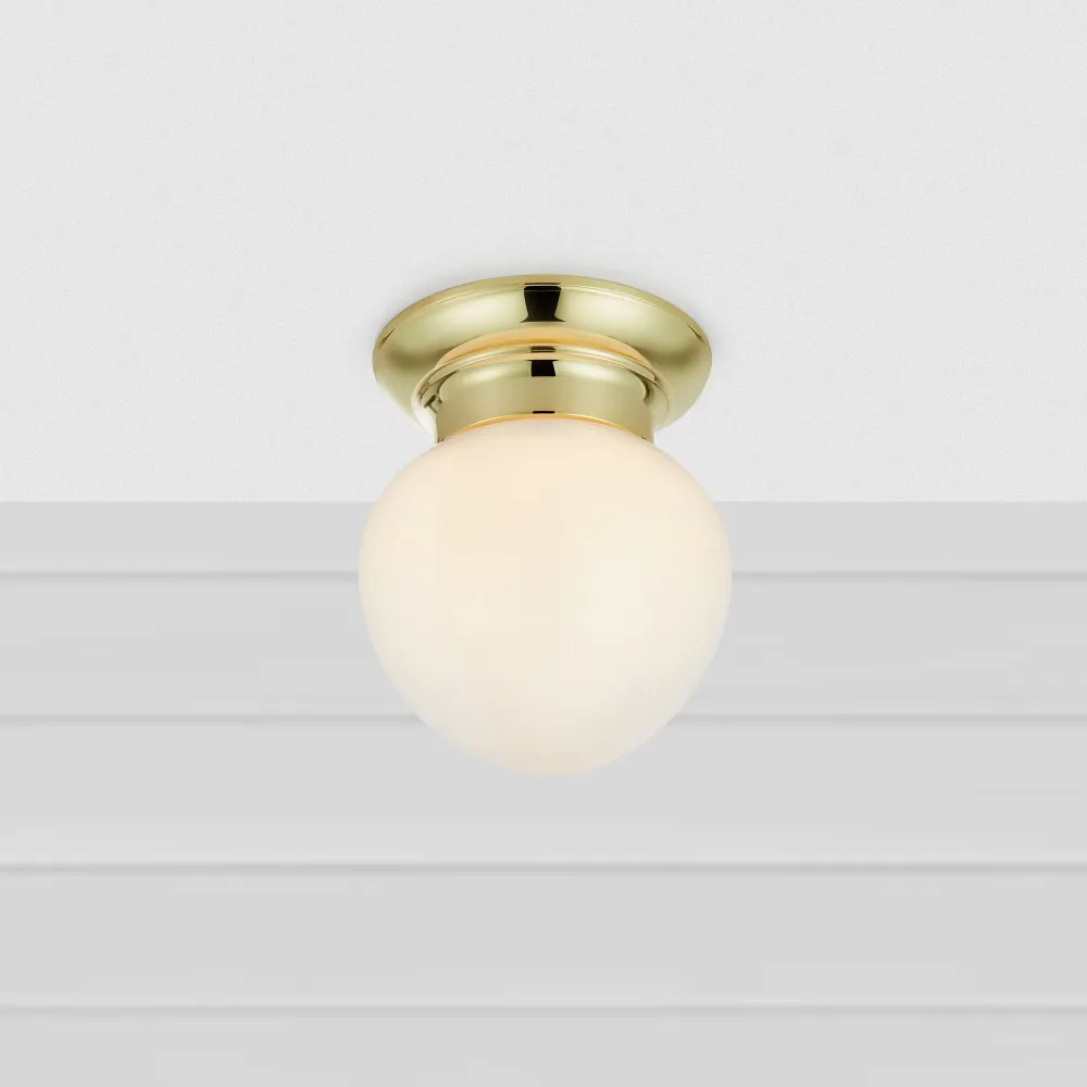 Markslöjd Ronda 1L plafonnier métal blanc E27 Chrome