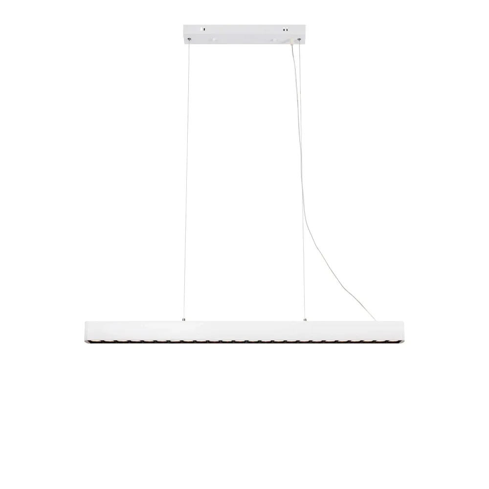 Suspension linéaire Markslöjd PLANO à 3 niveaux LED, L 150 cm
