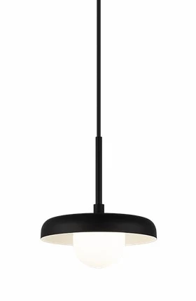 Suspension Creston 7 7/8'' Noir Matteo