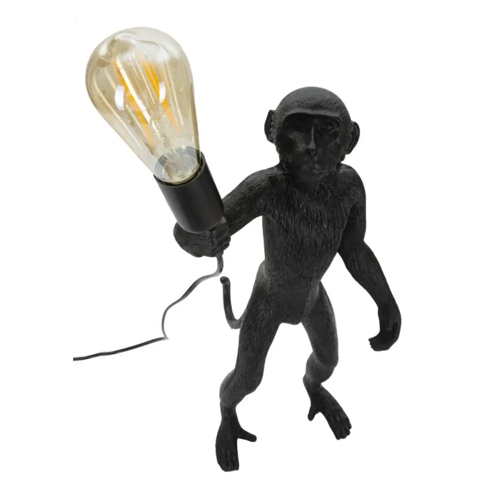Lampe de table en résine Creative Monkey – Un luminaire amusant Mauro Ferretti