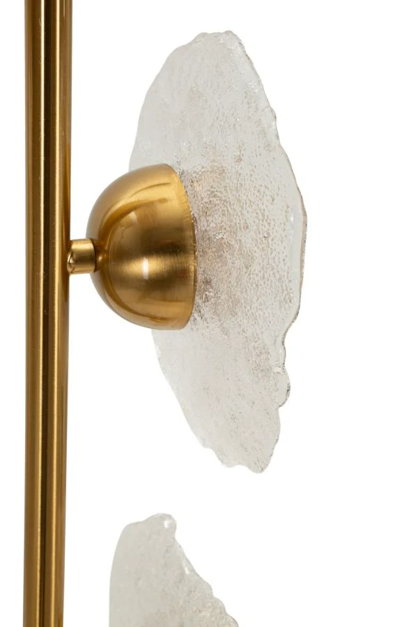 Mauro Ferretti Emily vertical pendant lamp trasparent glass metal