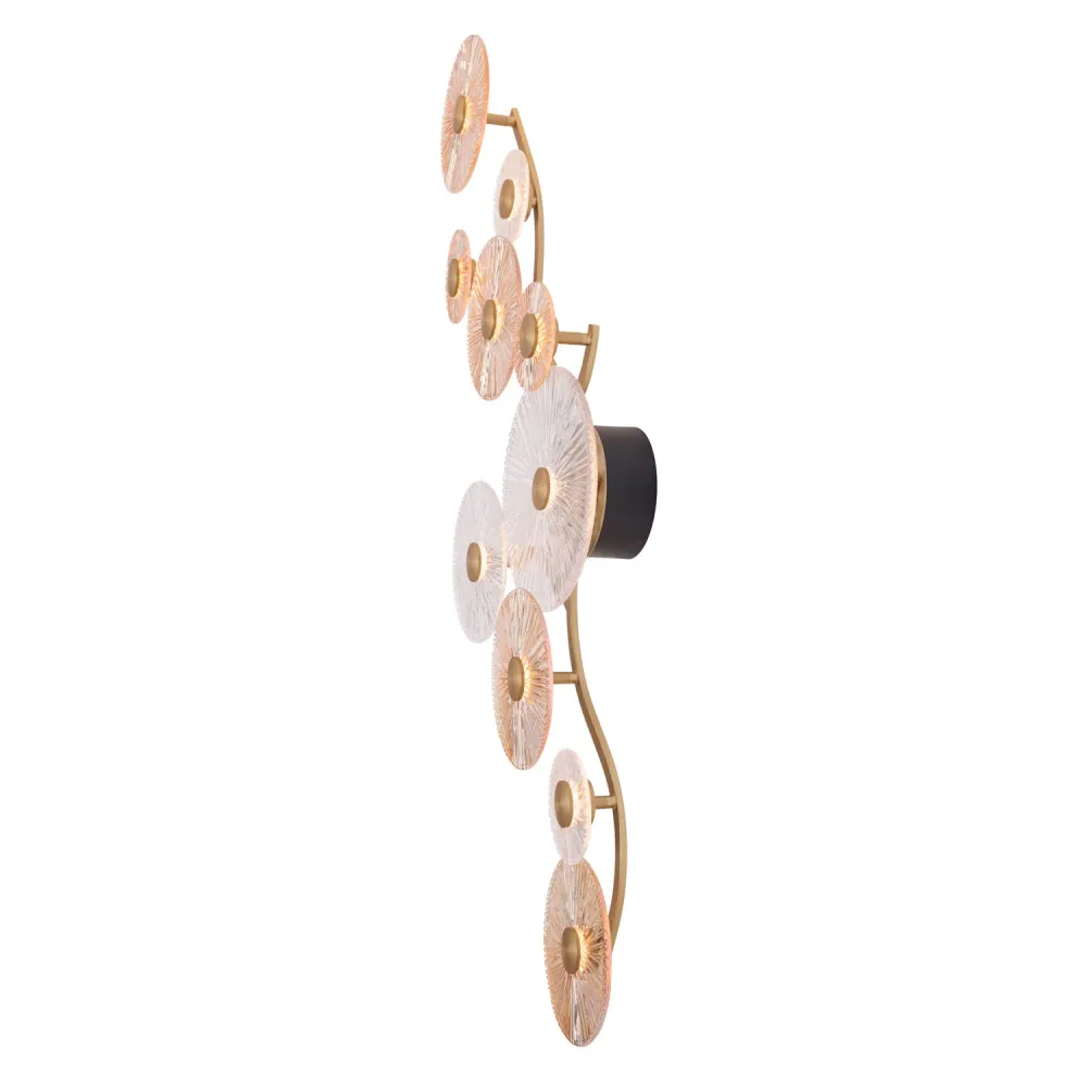 Applique murale Maxlight Allure 10L, hauteur 123 cm