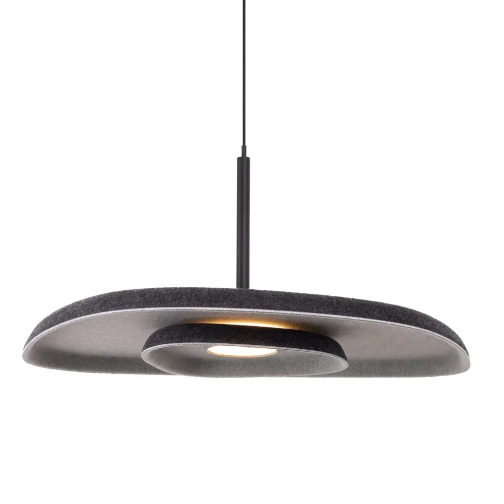 Maxlight Deux 1L suspension LED Black