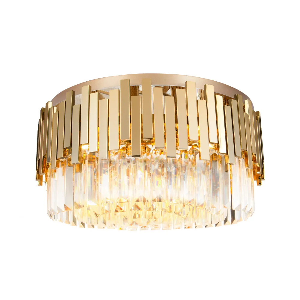 Plafonnier encastré Maxlight Trend 8L, culot E14, diamètre 45 cm
