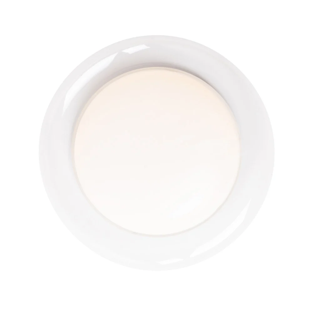 Plafonnier LED encastré Maxlight Duo 1L, diamètre 34 cm