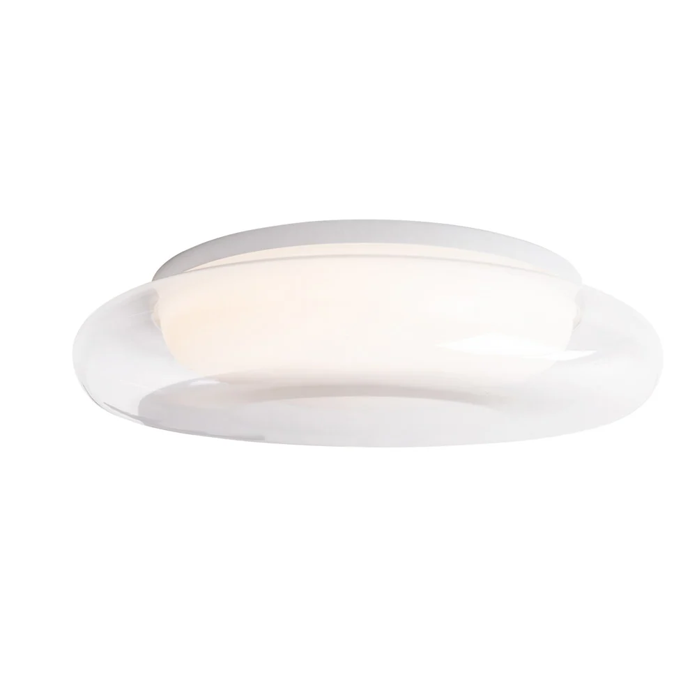 Plafonnier LED encastré Maxlight Duo 1L, diamètre 34 cm
