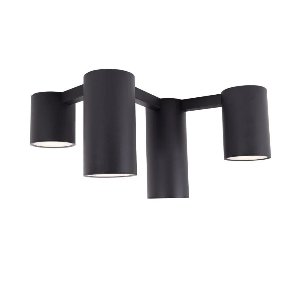 Plafonnier Maxlight Laxer 4L noir