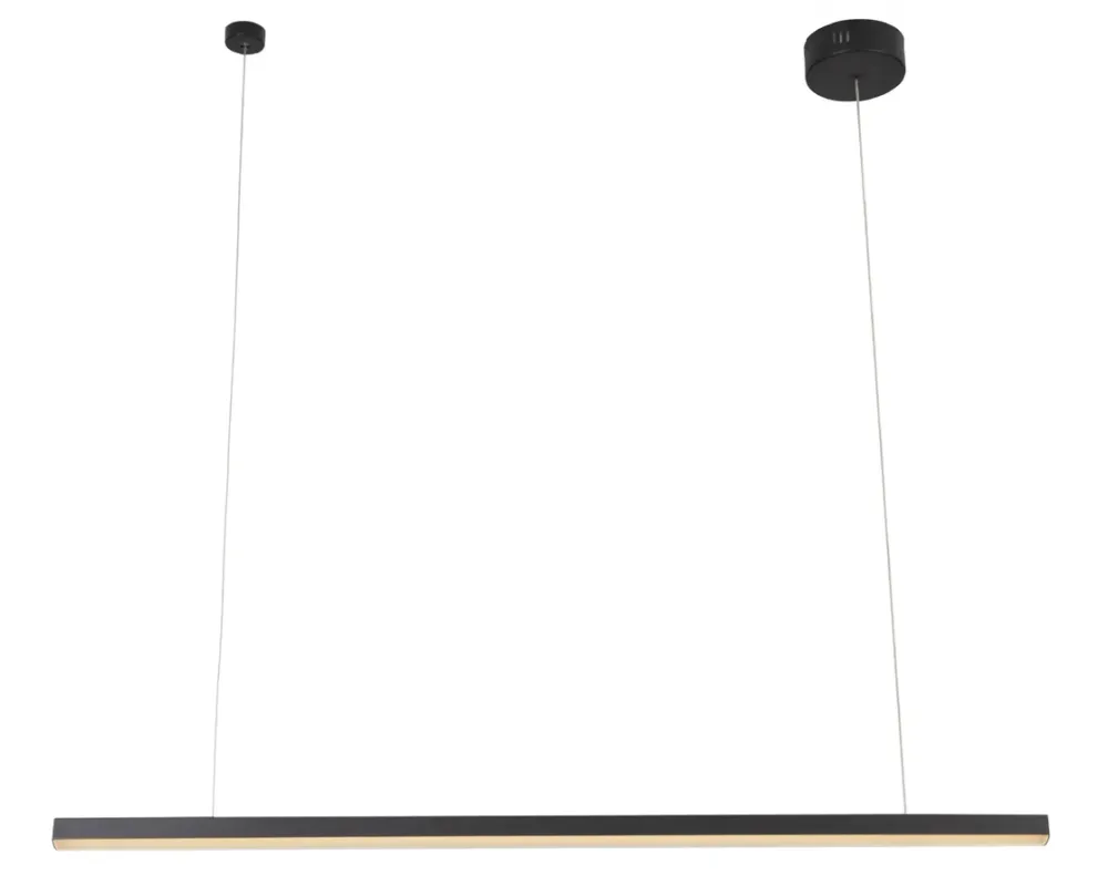 Projecteur sur rail LED Maxlight Trio 1L, largeur 100 cm Black