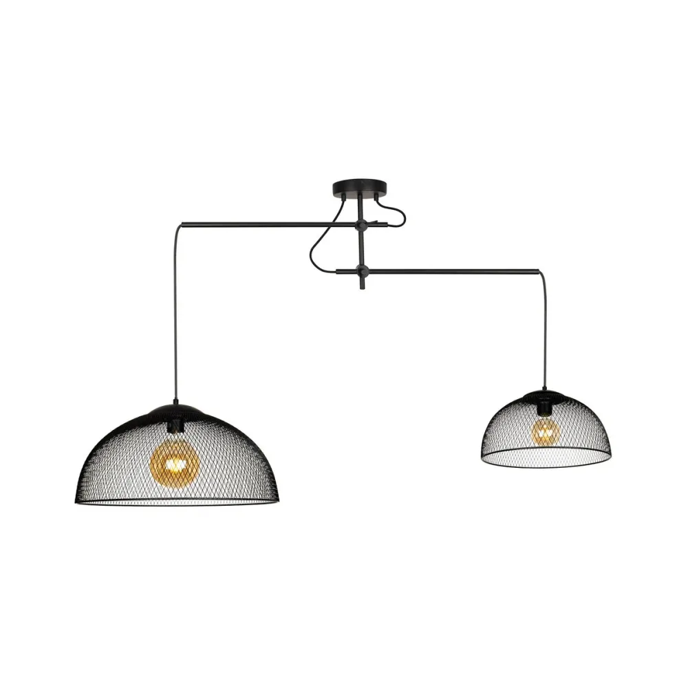 Suspension linéaire Maxlight Concept 2L E27 Gold