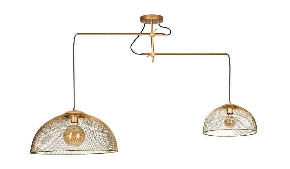 Suspension linéaire Maxlight Concept 2L E27 Gold