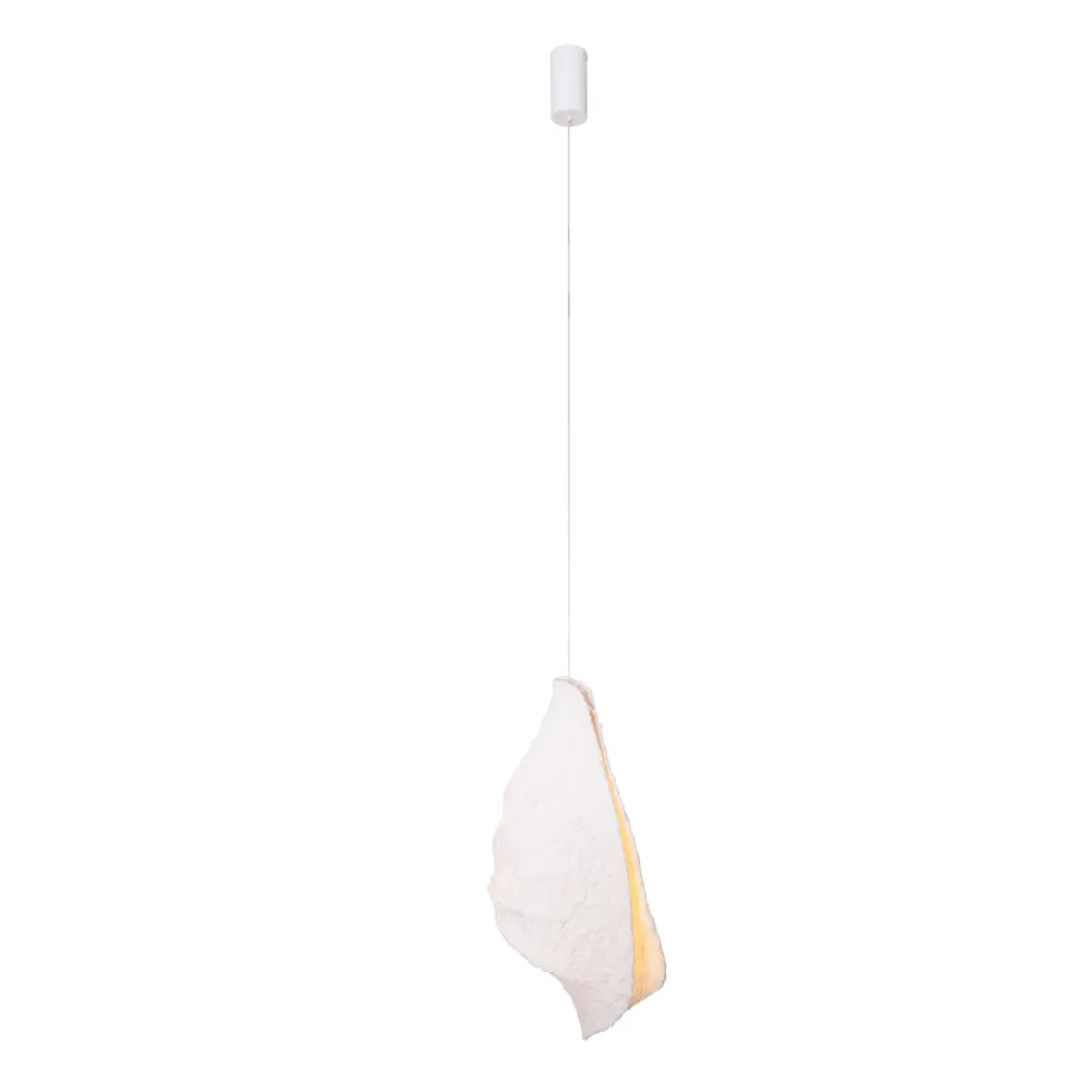 Suspension Maxlight Concha 1L LED blanche