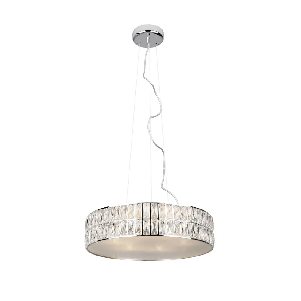 Suspension Maxlight Diamante 5L G9, D 46 cm