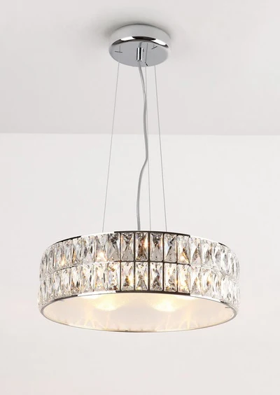 Suspension Maxlight Diamante 5L G9, D 46 cm