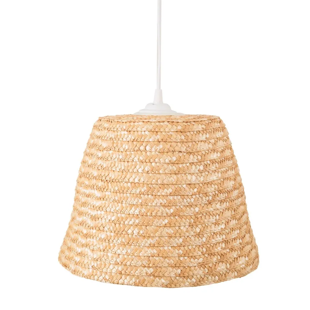 Suspension Maxlight Pot 1L en rotin naturel, diamètre 30 cm