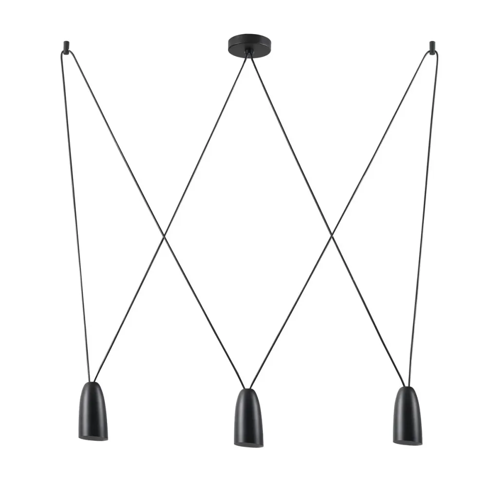 Suspension Maxlight Sistema 3L, culot G9, diamètre 12 cm