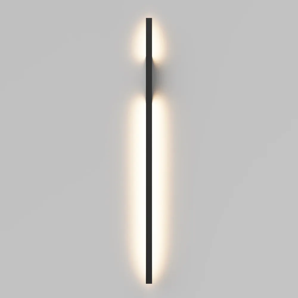 Applique murale Maytoni Halo 1L, LED H 86 cm Black