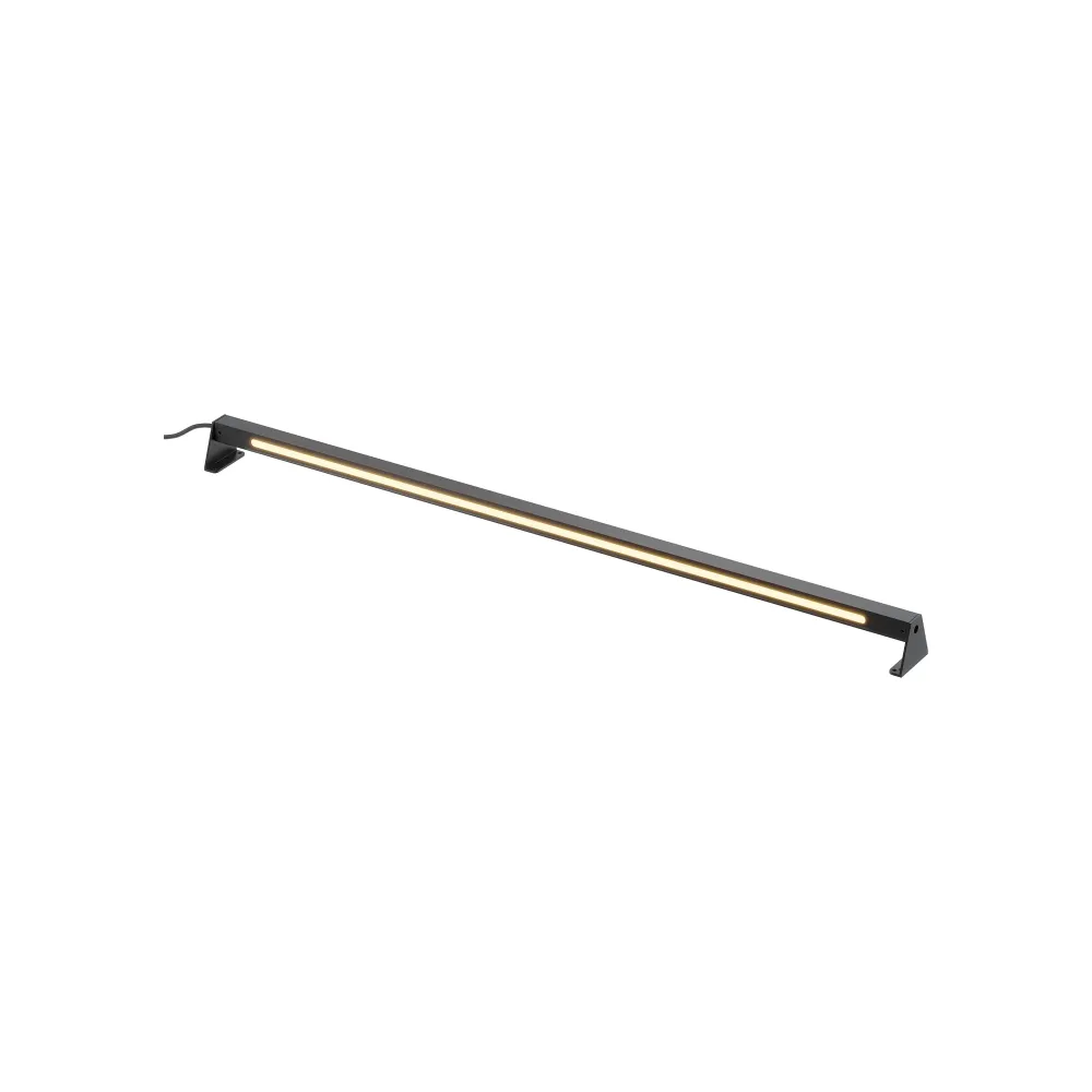 Lampadaire extérieur à LED Maytoni Edge 1L, noir, hauteur 5,9 cm Black