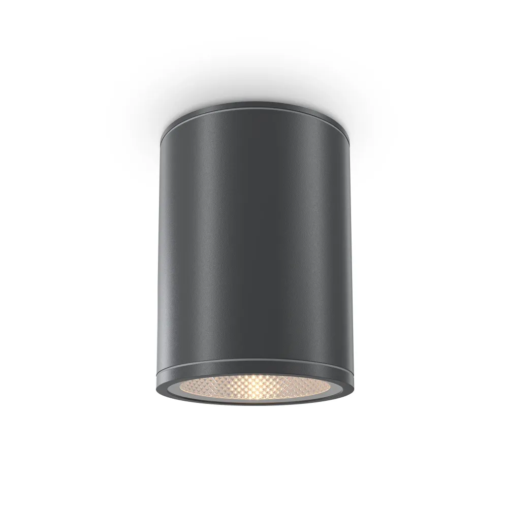 Projecteur extérieur Maytoni Bar 1L, LED graphite D 9 cm