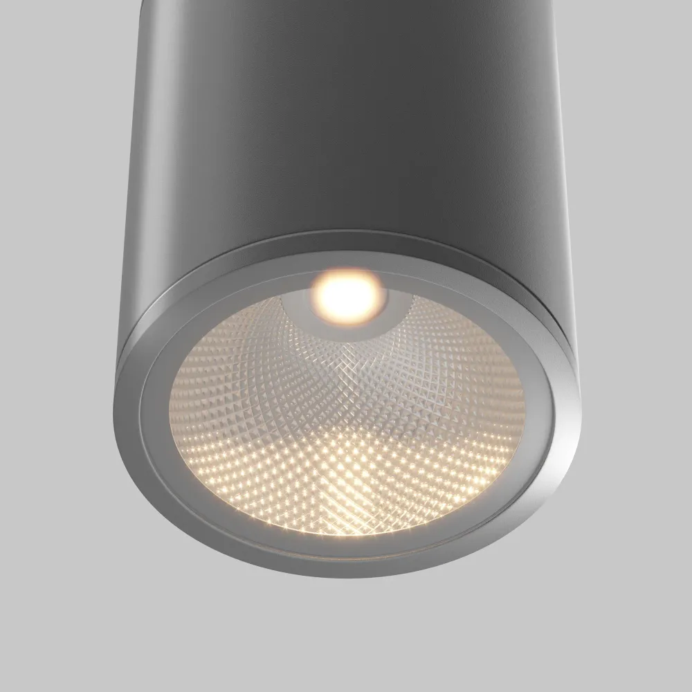 Projecteur extérieur Maytoni Bar 1L, LED graphite D 9 cm
