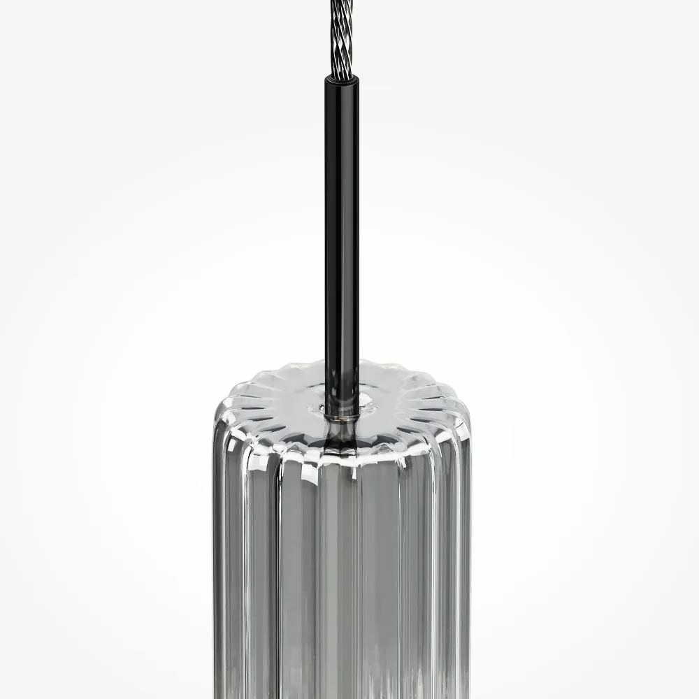 Suspension Maytoni Ordo 1L, spot LED chromé D 8 cm