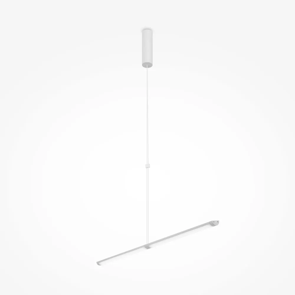 Suspension Maytoni Supersymmetry 1L, LED noire, diamètre 4 cm Black