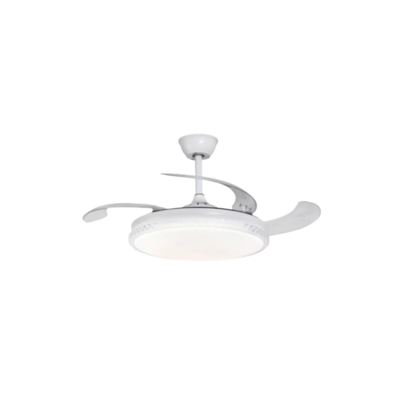 Ventilador de Techo 42" Pulgadas Plegable C/ Control Remoto Megaluz