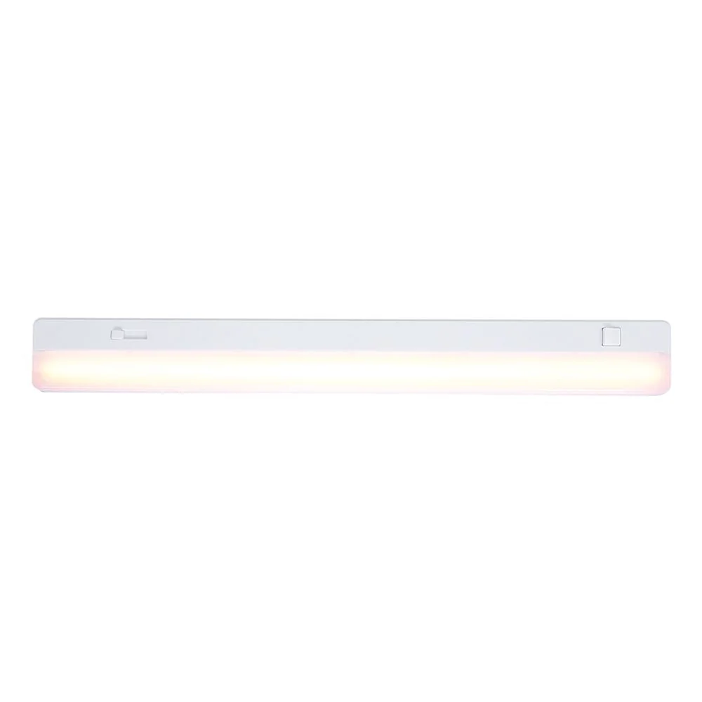 Applique murale Mexlite en plastique blanc, 58 cm de largeur, LED