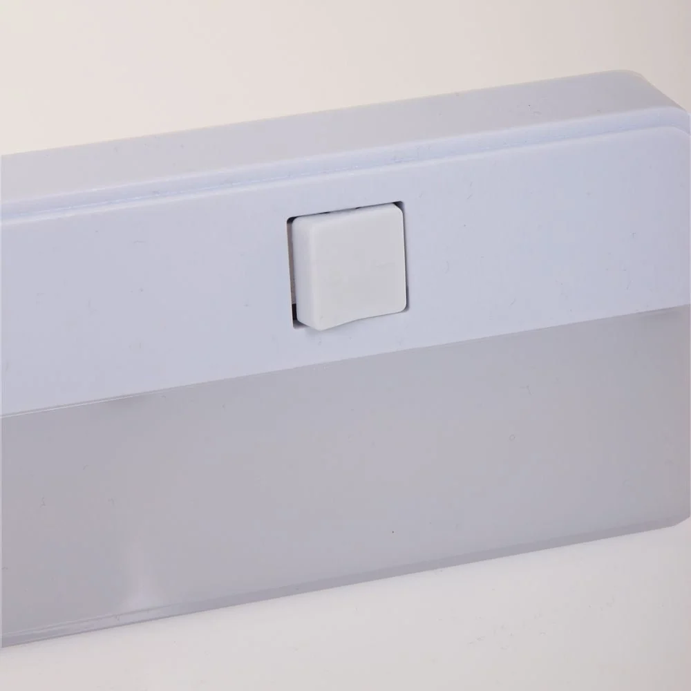 Applique murale Mexlite en plastique blanc, 58 cm de largeur, LED