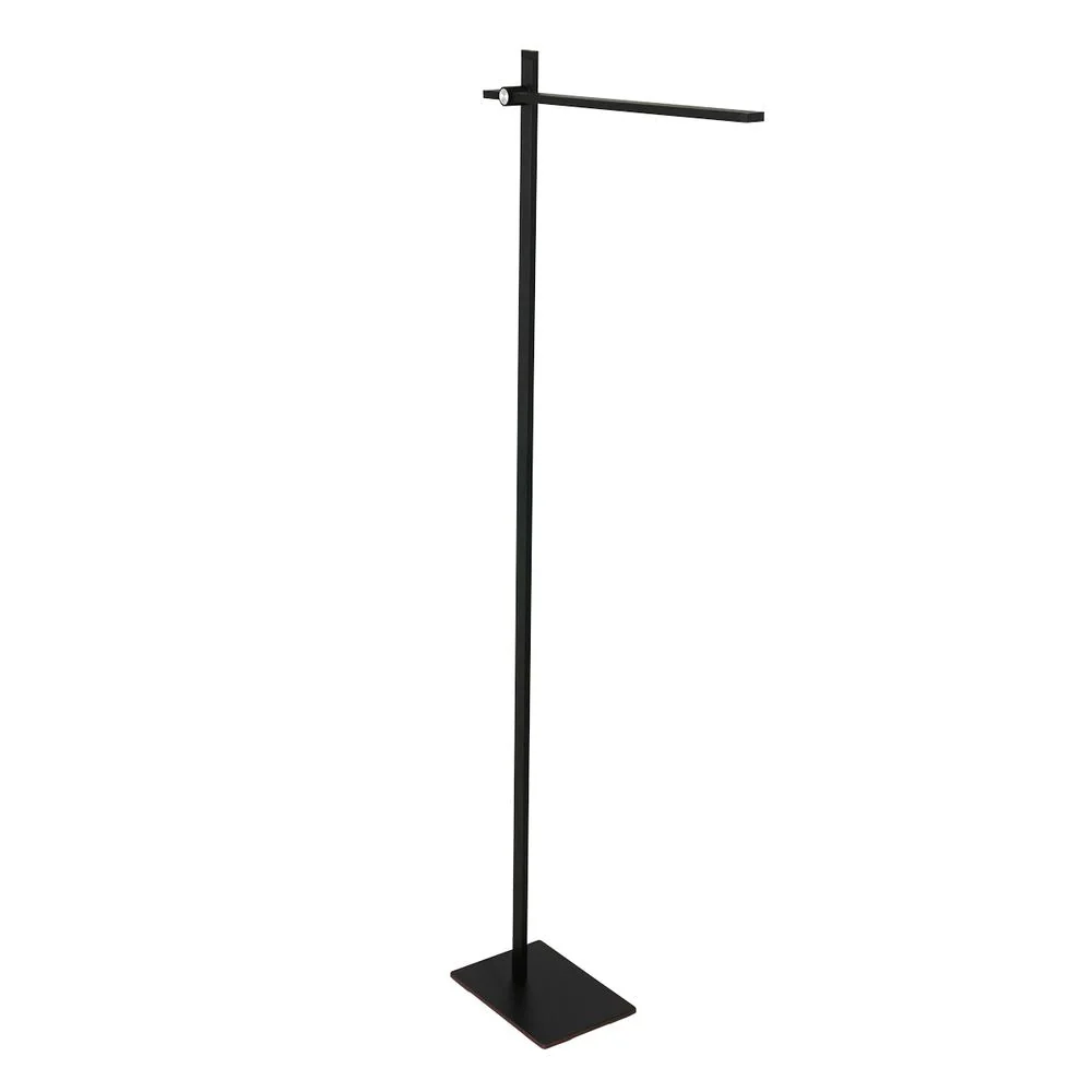 Lampadaire Mexlite Seal 1L en aluminium noir LED, H 170 cm