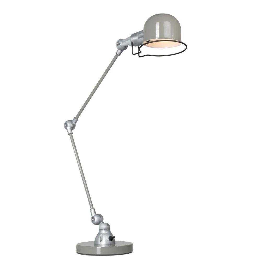 Lampe de table à bras articulé Mexlite Davin 1L verte E14