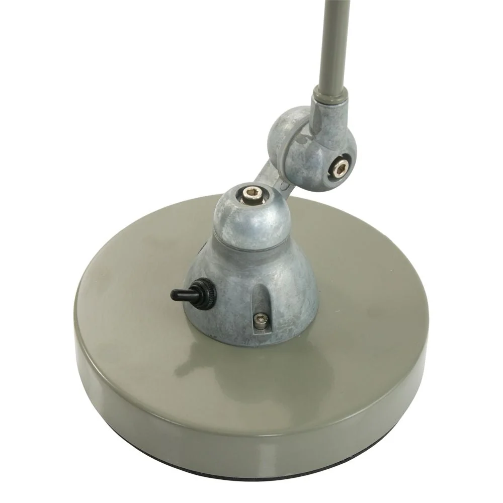 Lampe de table à bras articulé Mexlite Davin 1L verte E14