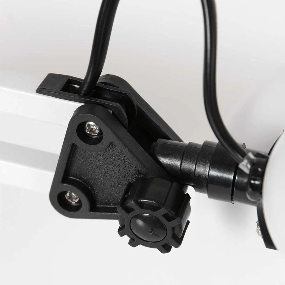Lampe de table à bras articulé Mexlite Study 1L blanche E27