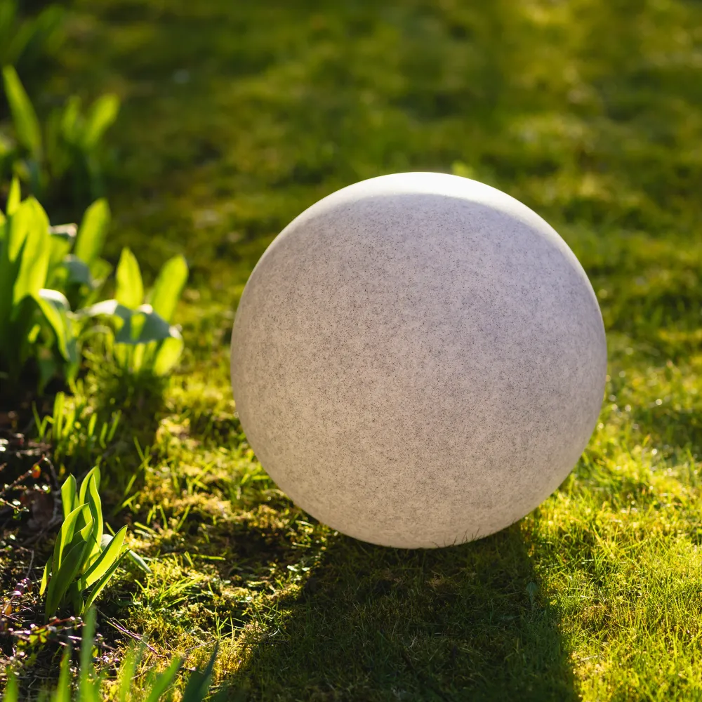 Mia Boule lumineuse LED Gris Ø 30 cm