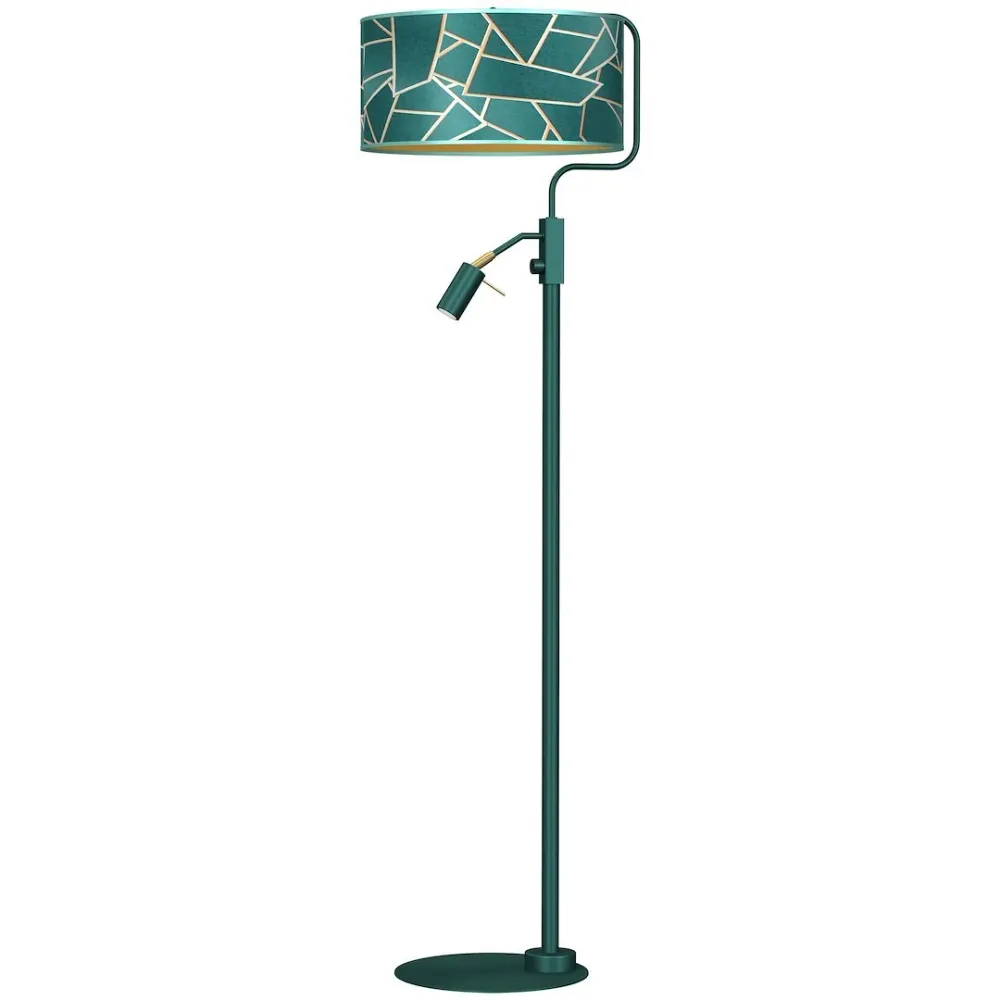 Lampadaire Milagro Ziggy 2L E27 / GU10 H 150 cm